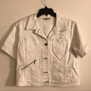 Cabi Cropped Jean Jacket